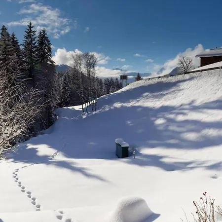 Cozy Overlooking The Gstaad Mountain Area شقة