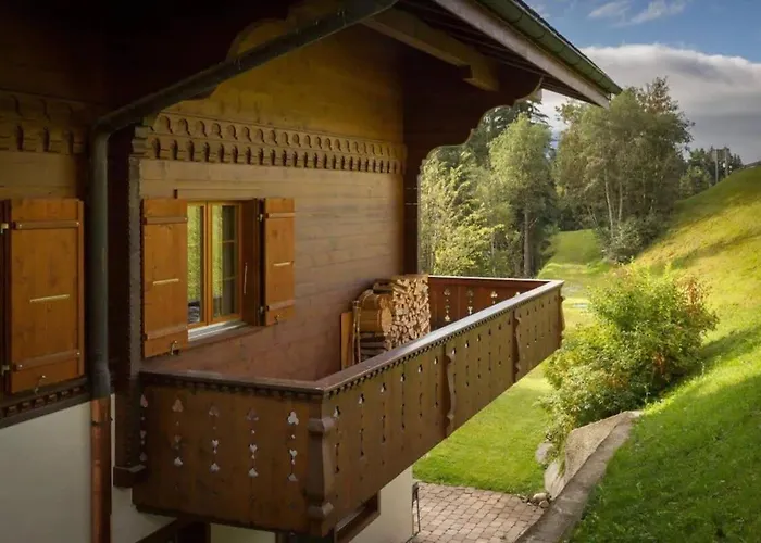 Cozy Overlooking The Gstaad Mountain Area