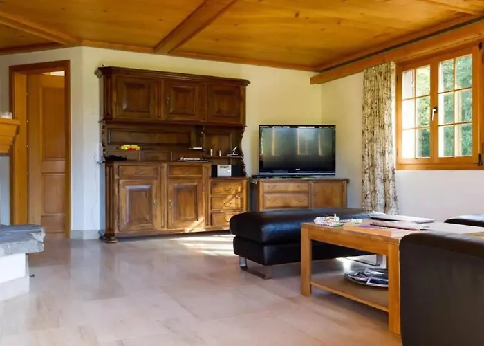 Cozy Overlooking The Gstaad Mountain Area